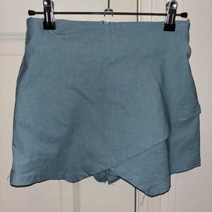 Blue Blush Envelope Skort
